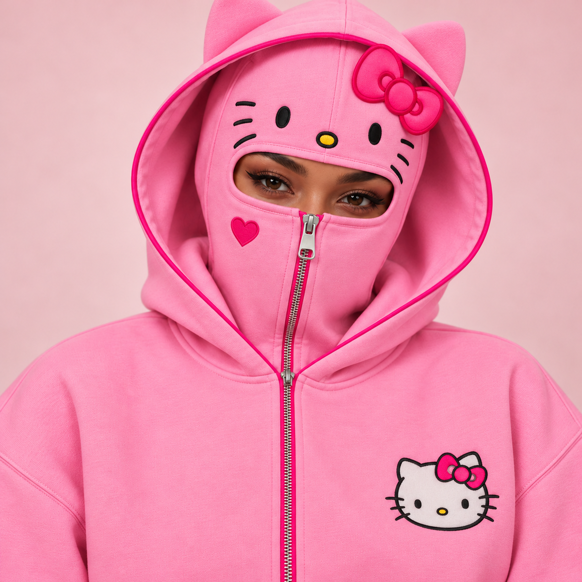 (PRE-ORDER) PinkKitty™ Balaclava Hoodies