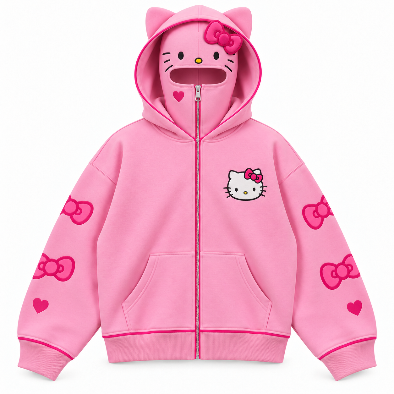 (PRE-ORDER) PinkKitty™ Balaclava Hoodies – PinkKittyHoodies