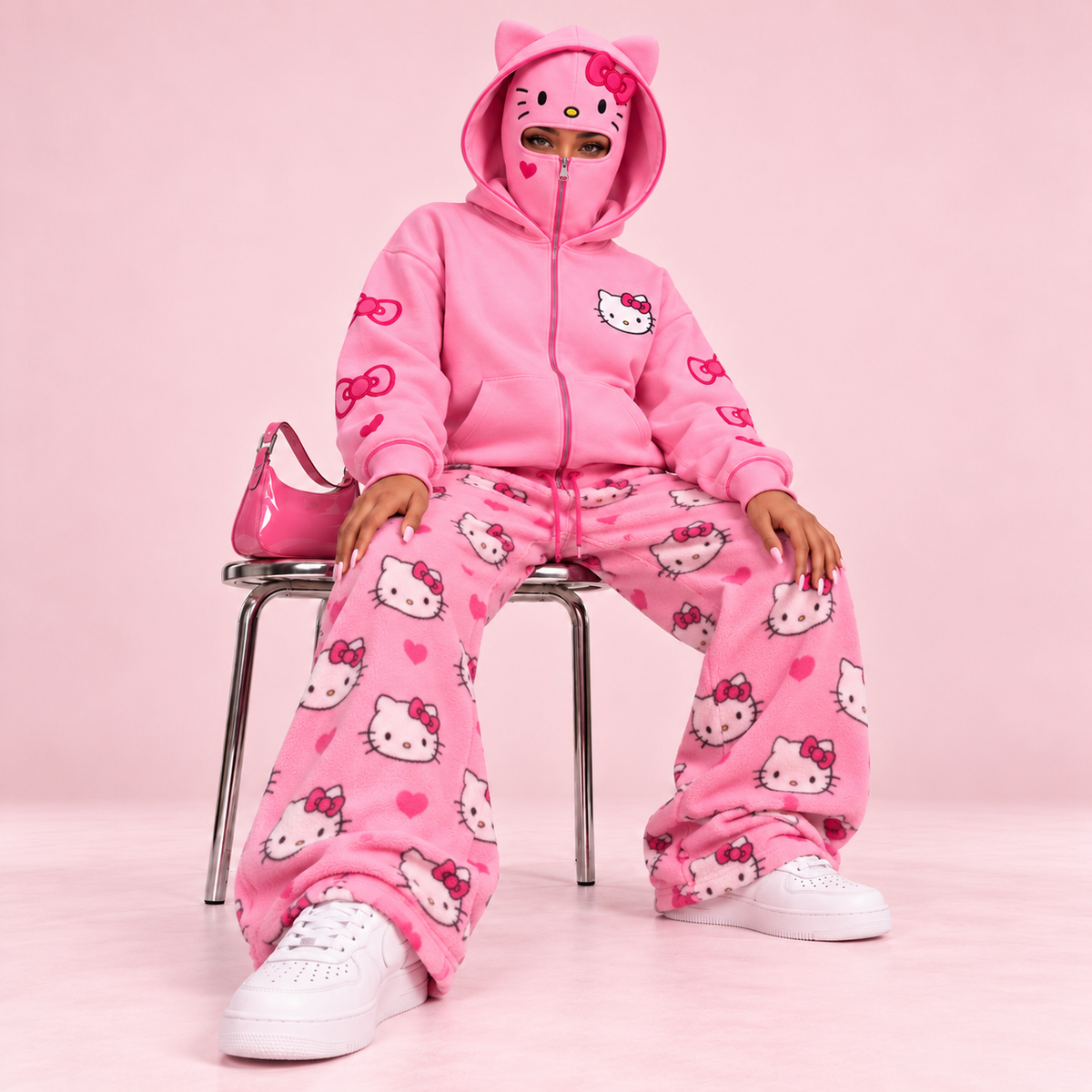 (PRE-ORDER) PinkKitty™ Balaclava Hoodies